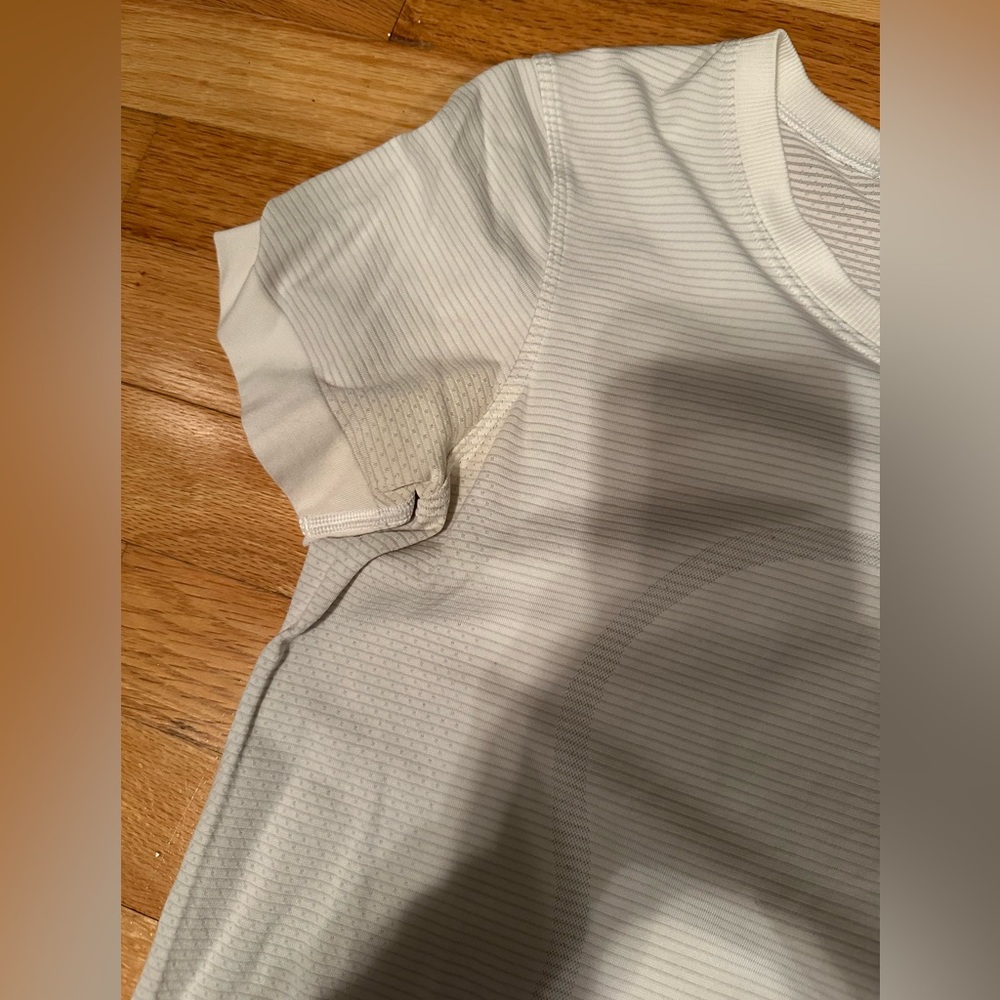 Lululemon loose fitting white tee